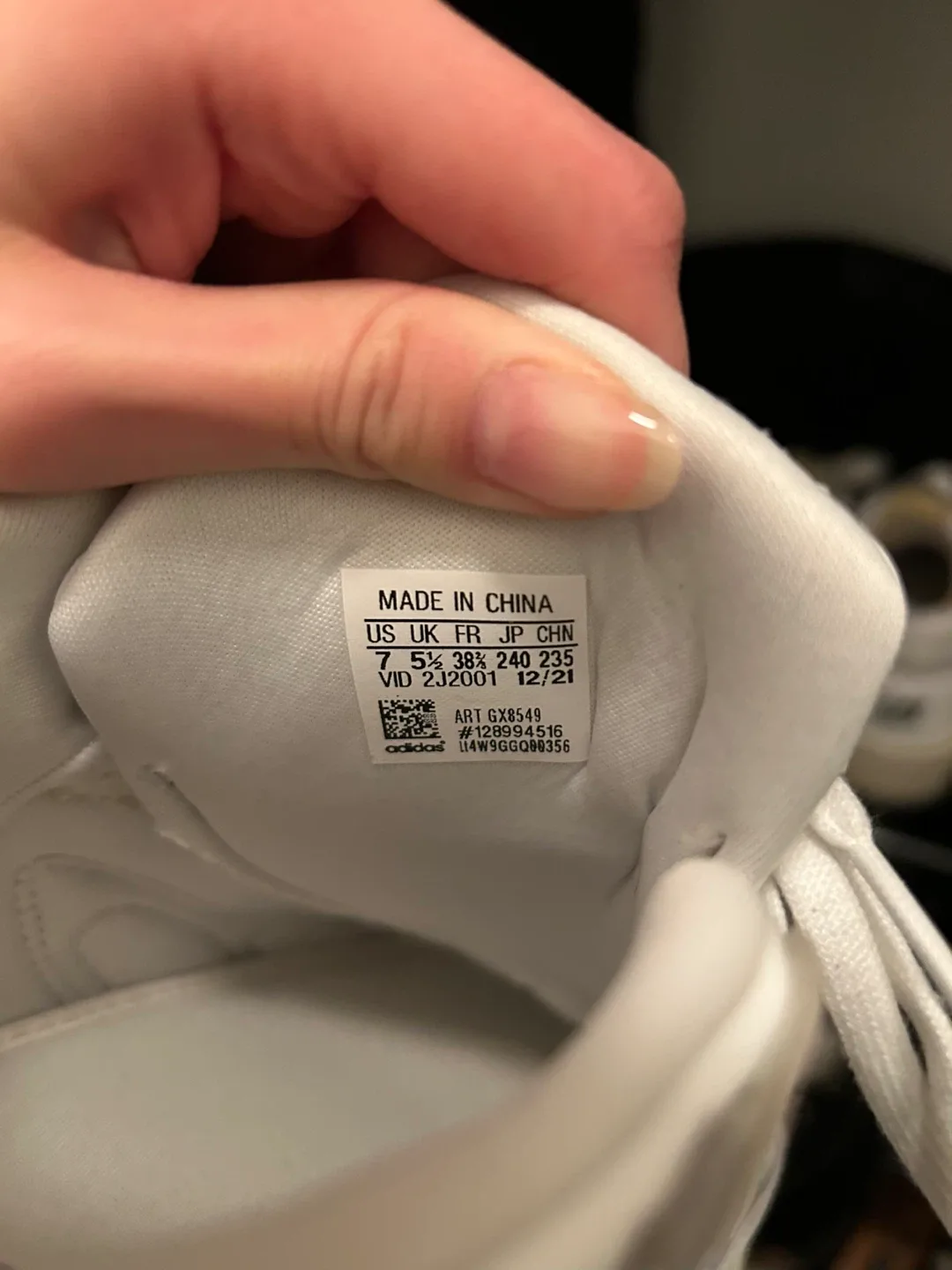 Adidas Astir Triple White image indicator(3)