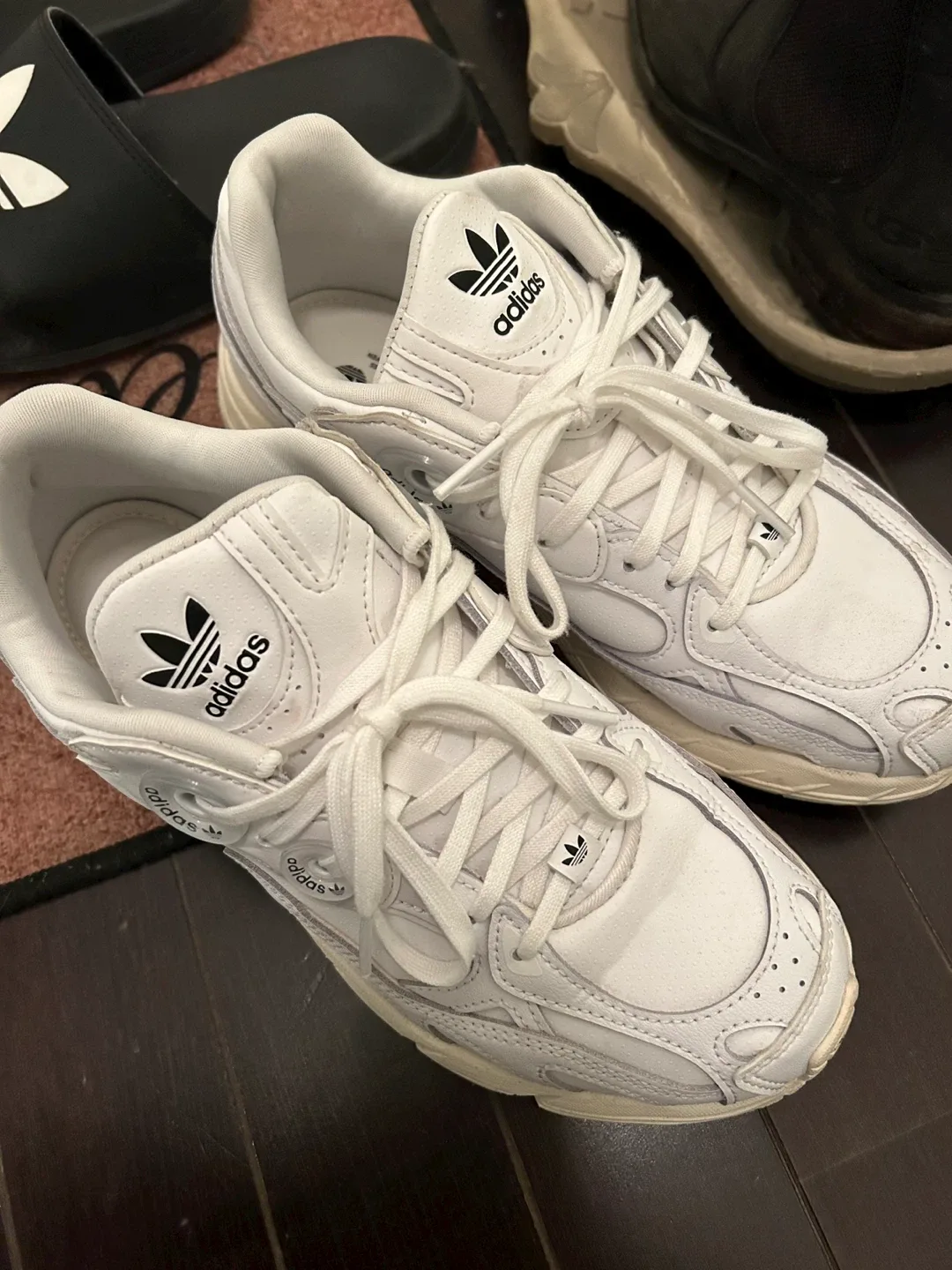 Adidas Astir Triple White