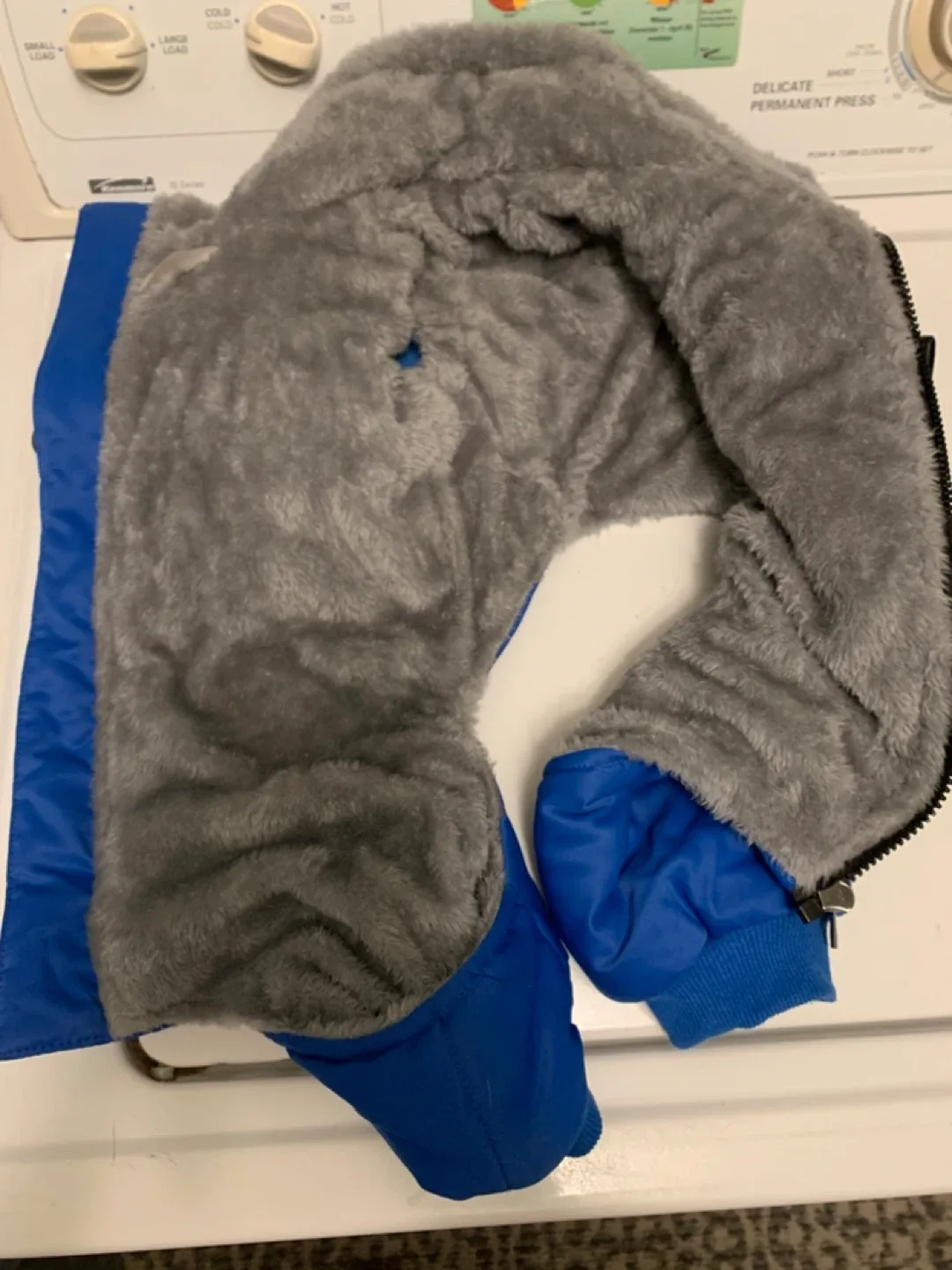 BRKURLEG Blue Dog Winter Coat, Size L image indicator(2)