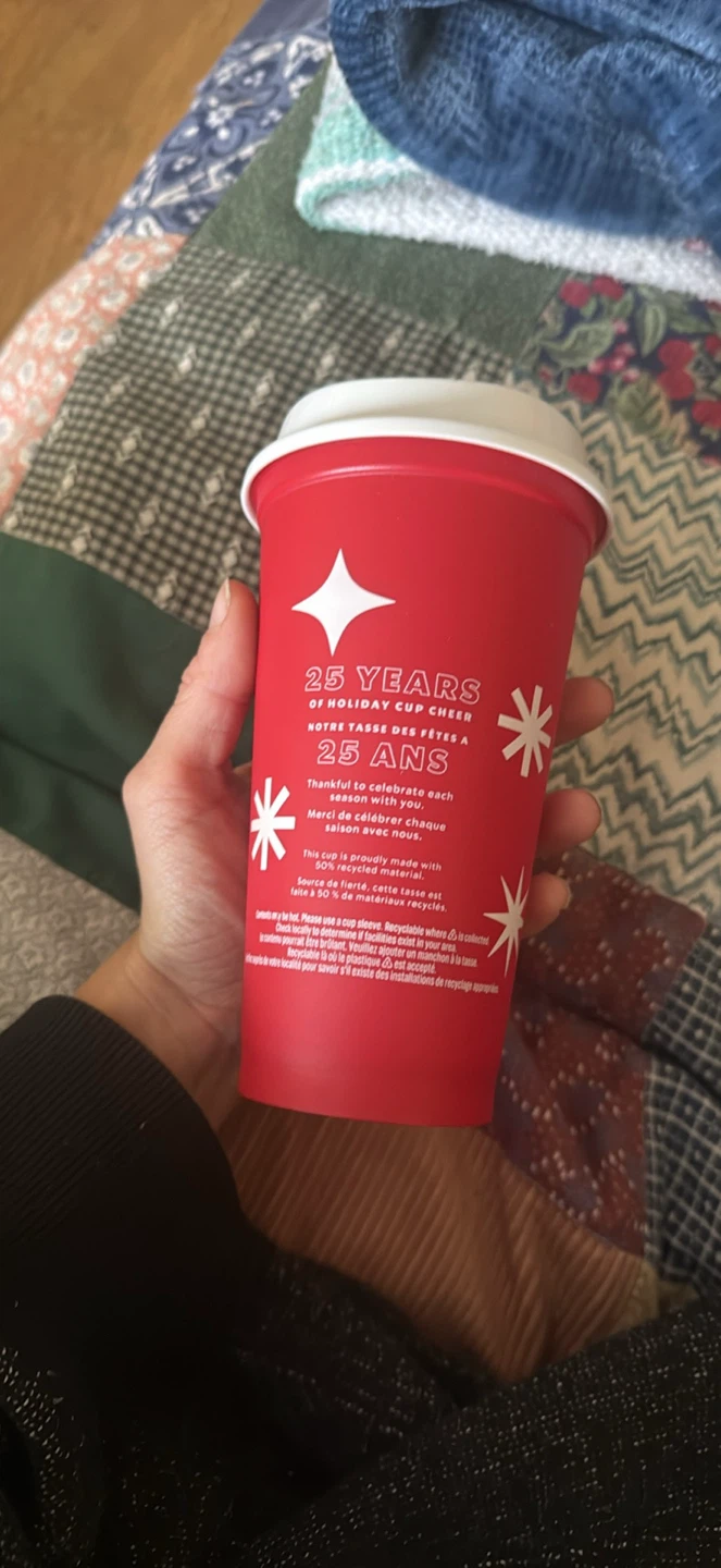 Starbucks 25 Years Holiday Cup - photo 2