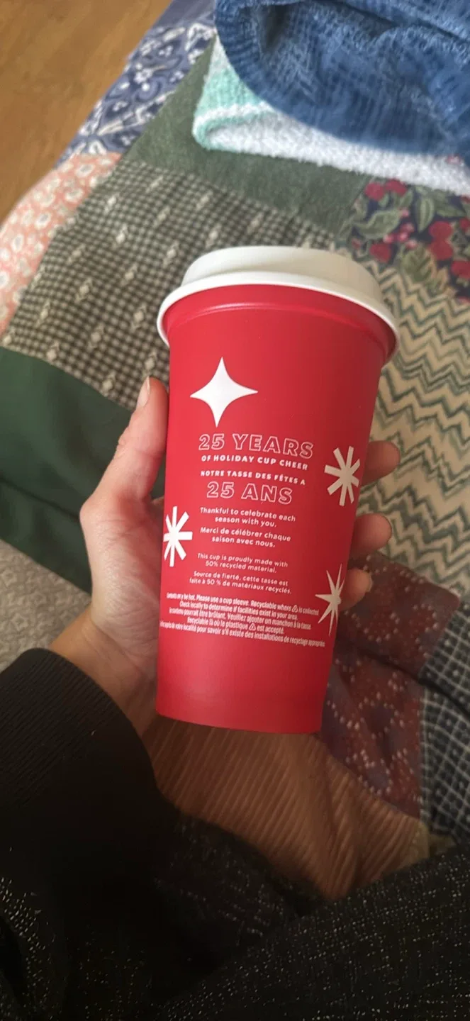 Starbucks 25 Years Holiday Cup image indicator(2)