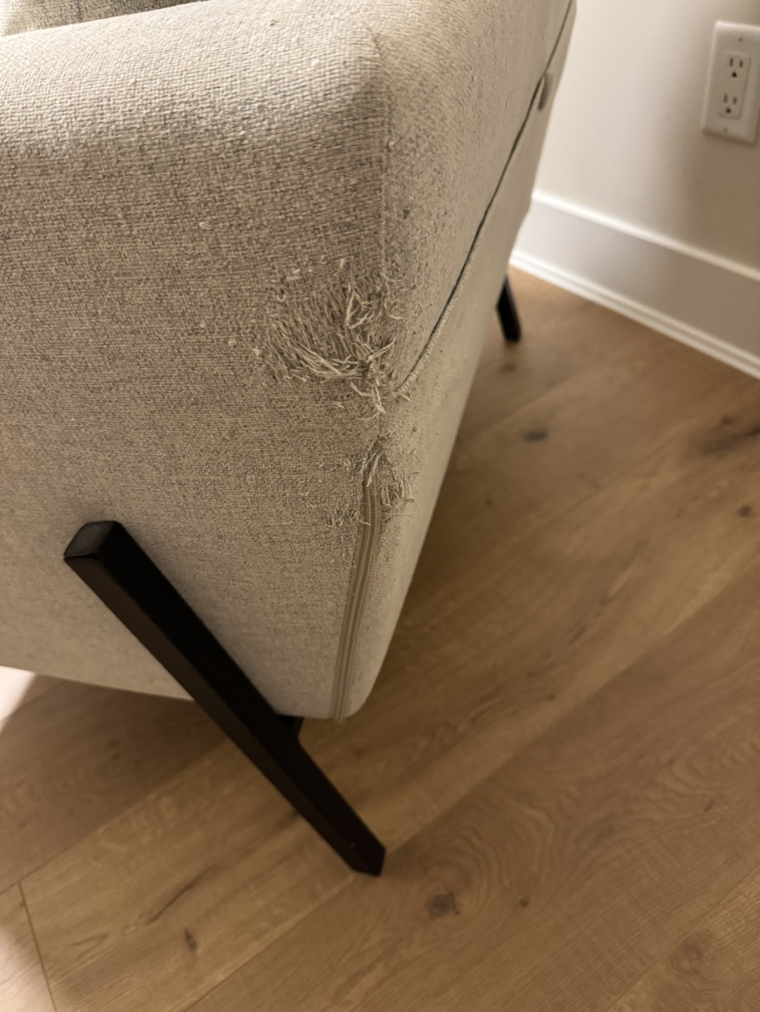 Accent Chair - Cream - photo 3