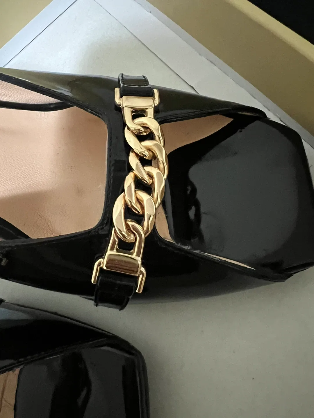 Tommy Rossi Black Heels, Size 8 image indicator(5)