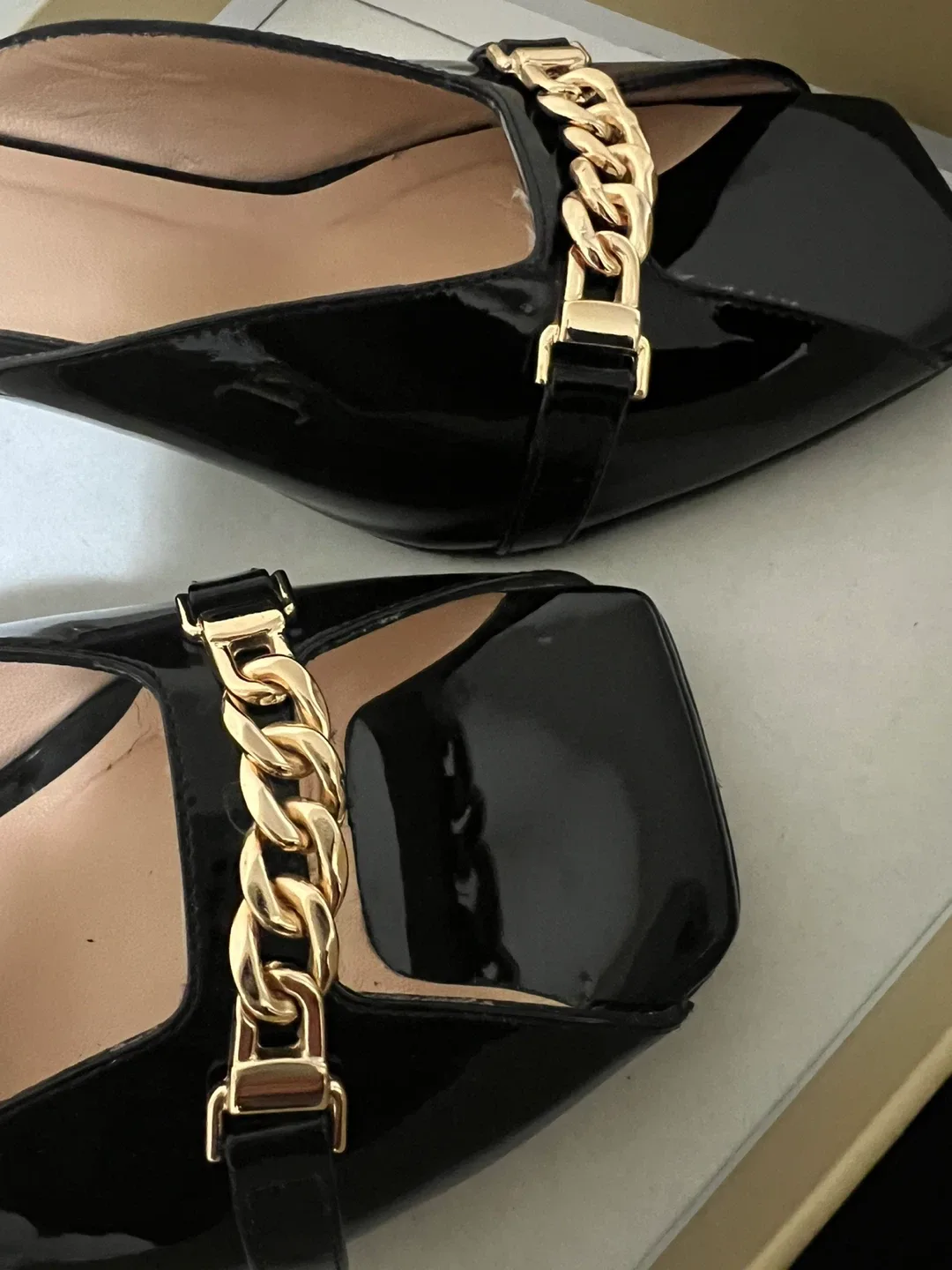 Tommy Rossi Black Heels, Size 8 image indicator(4)