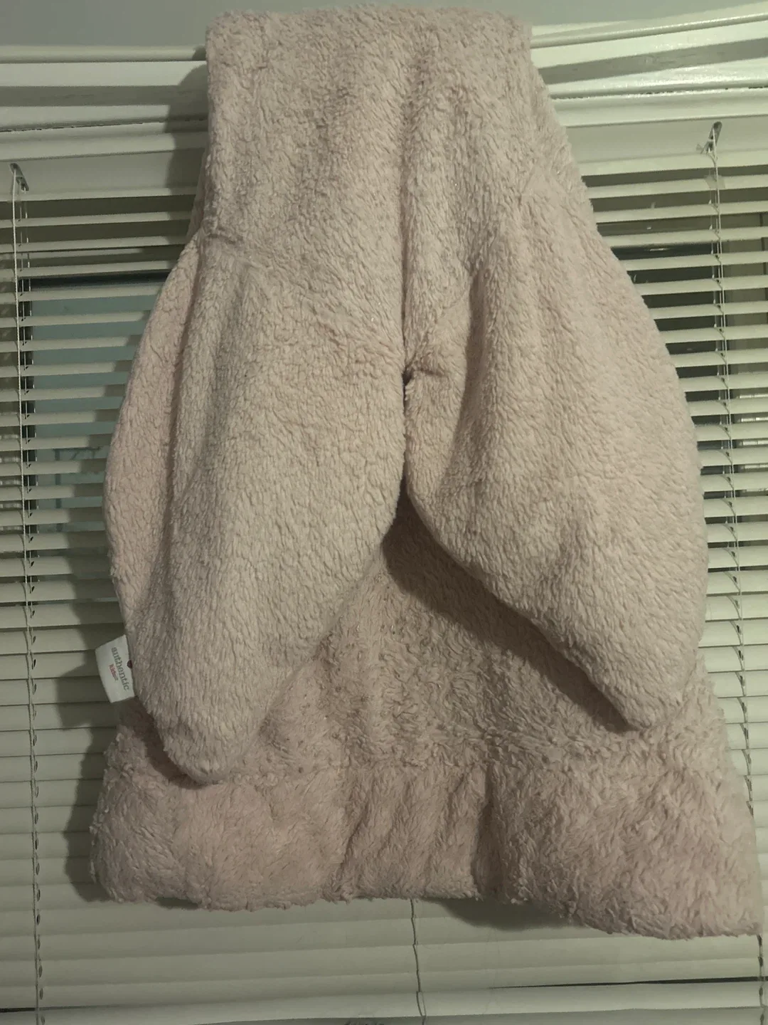 Authentic Kids Pink Sherpa Blanket