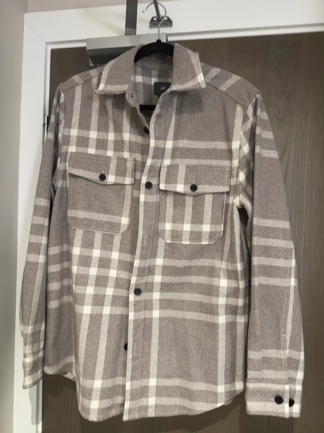 H&M Plaid Flannel Shirt - Size M