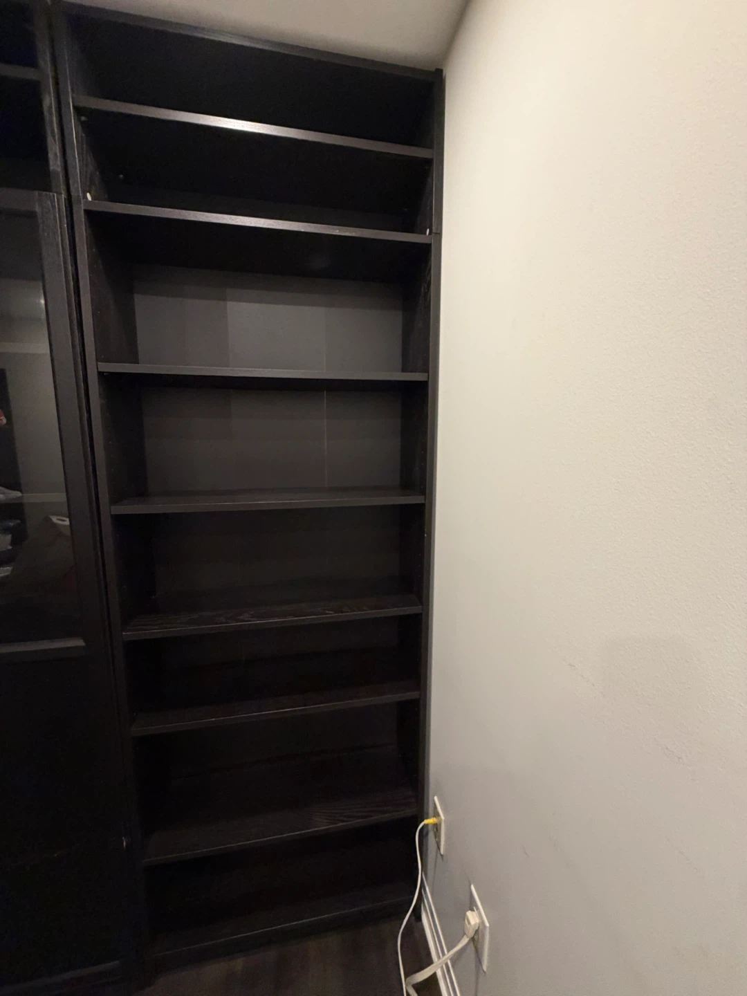 IKEA Billy Bookcase with Heigh Extension- Black Oak Effect - photo 3