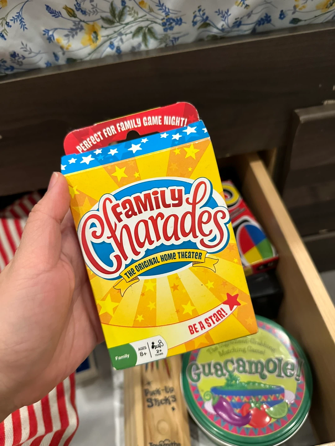 Family Charades Card Game