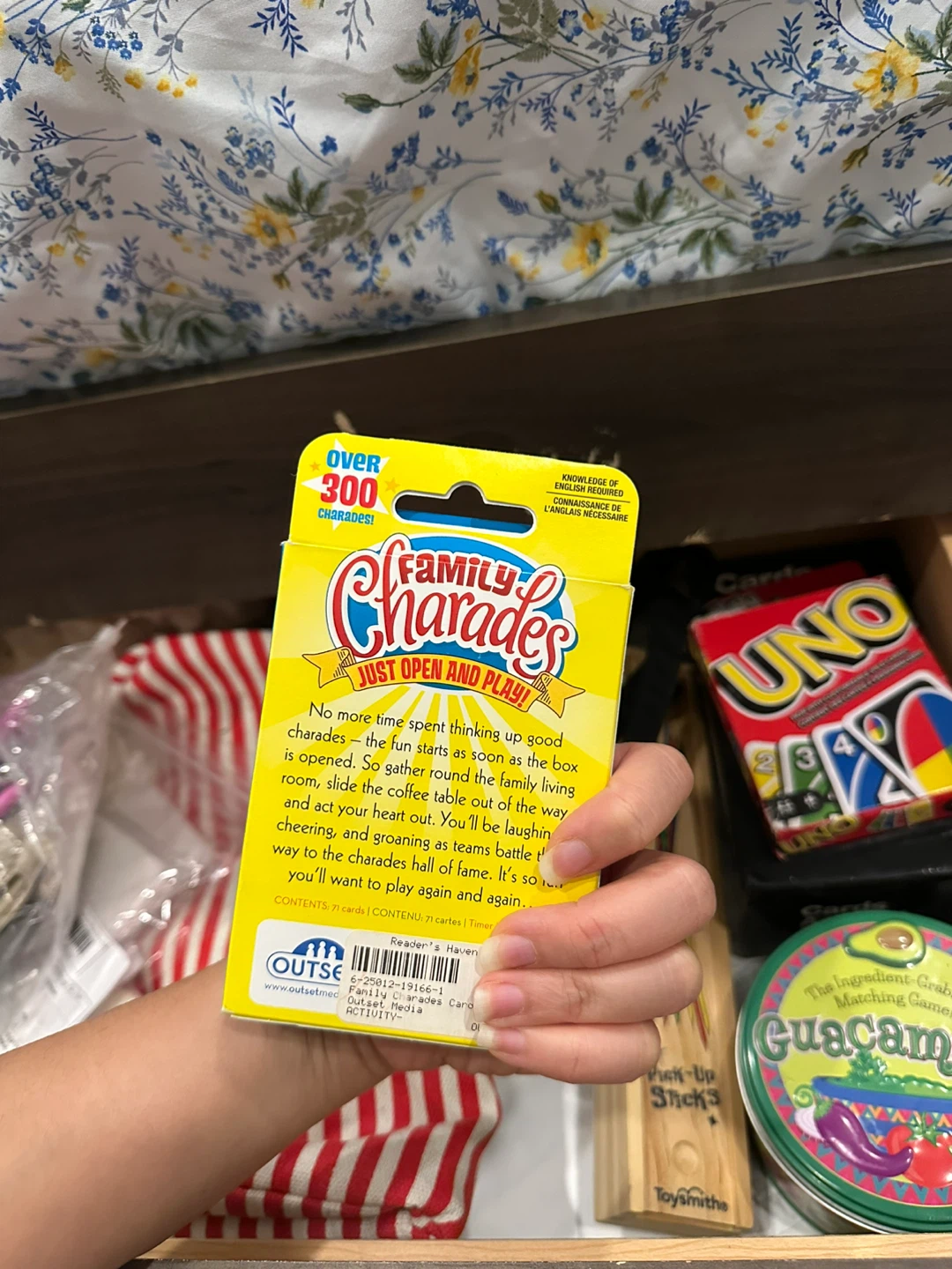 Family Charades Card Game - photo 2