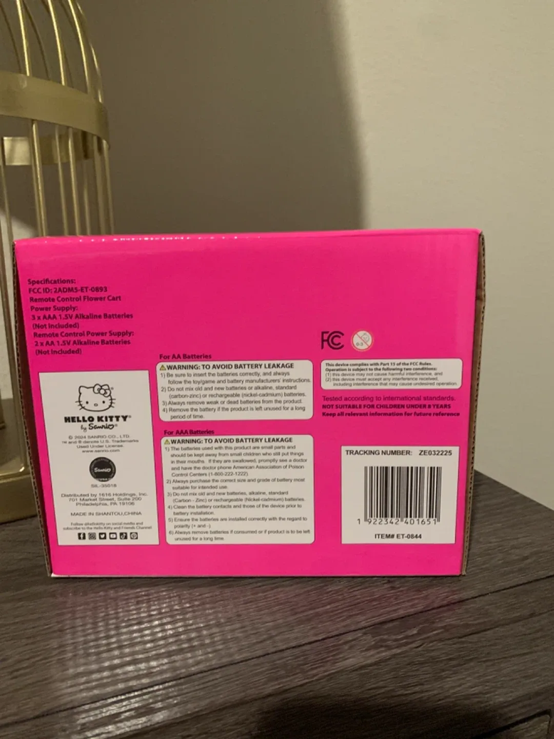 Hello Kitty Remote Control Flower Cart - New image indicator(3)