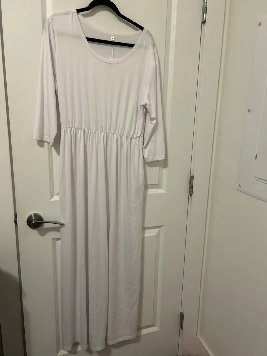 White Maxi Dress - Size XL