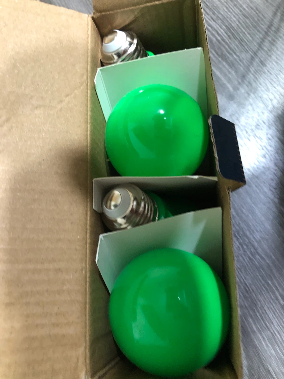 New-Green LED Colored Bulbs - 3 Pack - photo 2