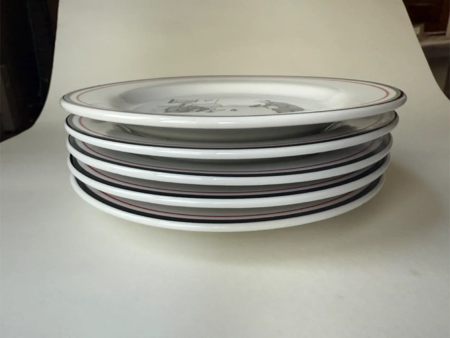 Restoration Hardware - New Yorker Wine & Cheese Plates image indicator(3)