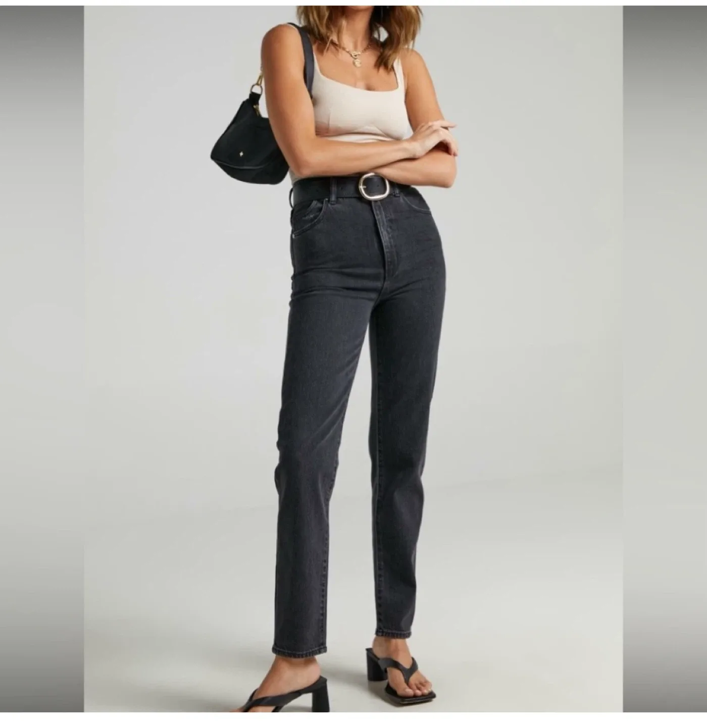 ROLLA'S “duster - high rise slim” Black Denim jeans