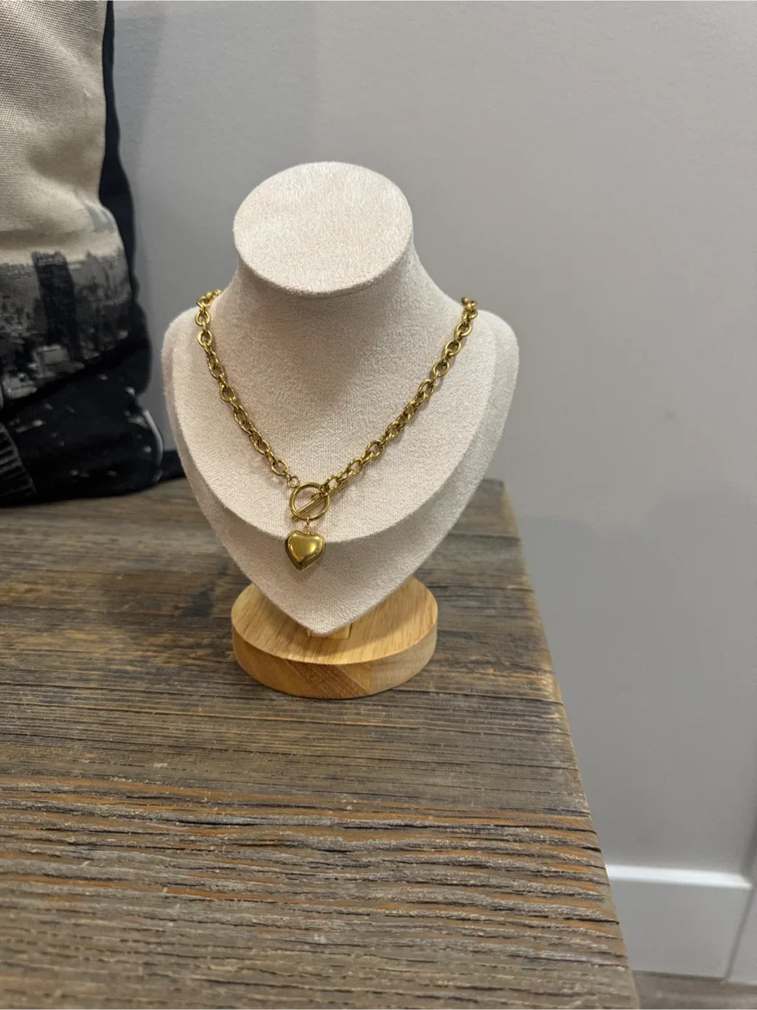 Chain heart necklace image indicator(2)