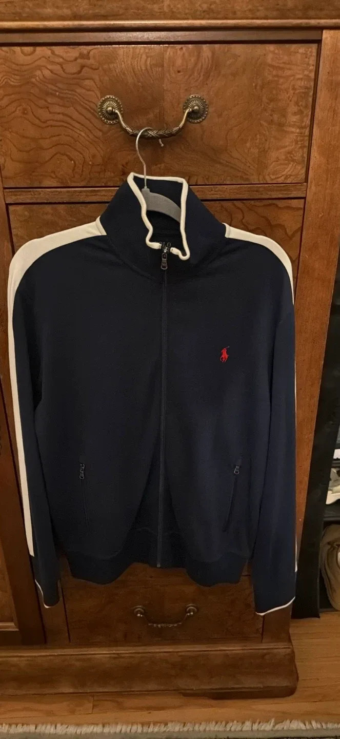 Ralph Lauren Navy Blue Track Jacket