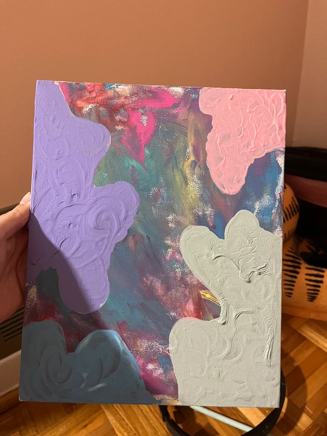 Abstract Painting on Canvas