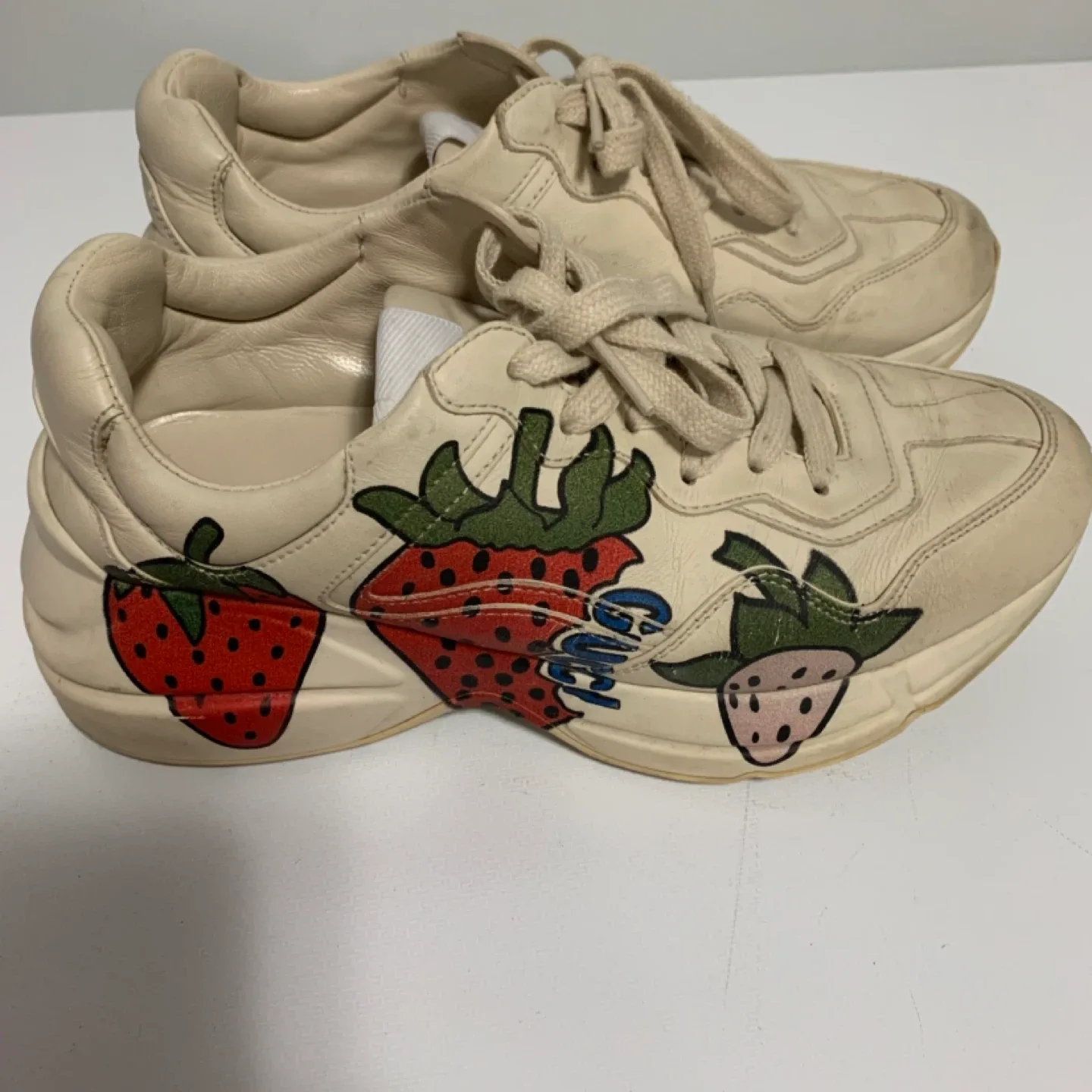 Gucci Strawberry Ace Sneakers image indicator(5)