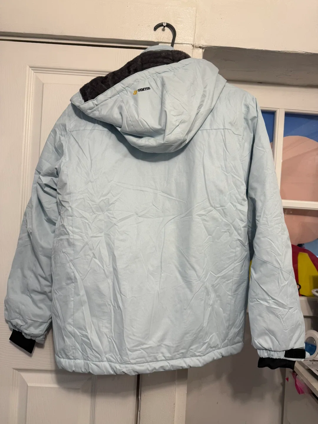 Gemyse Girl's Waterproof Ski Snow Jacket, XL image indicator(4)