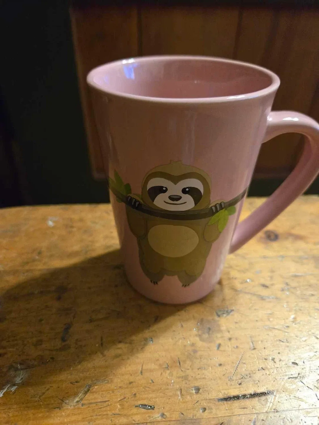 Sloth Mug - Pink