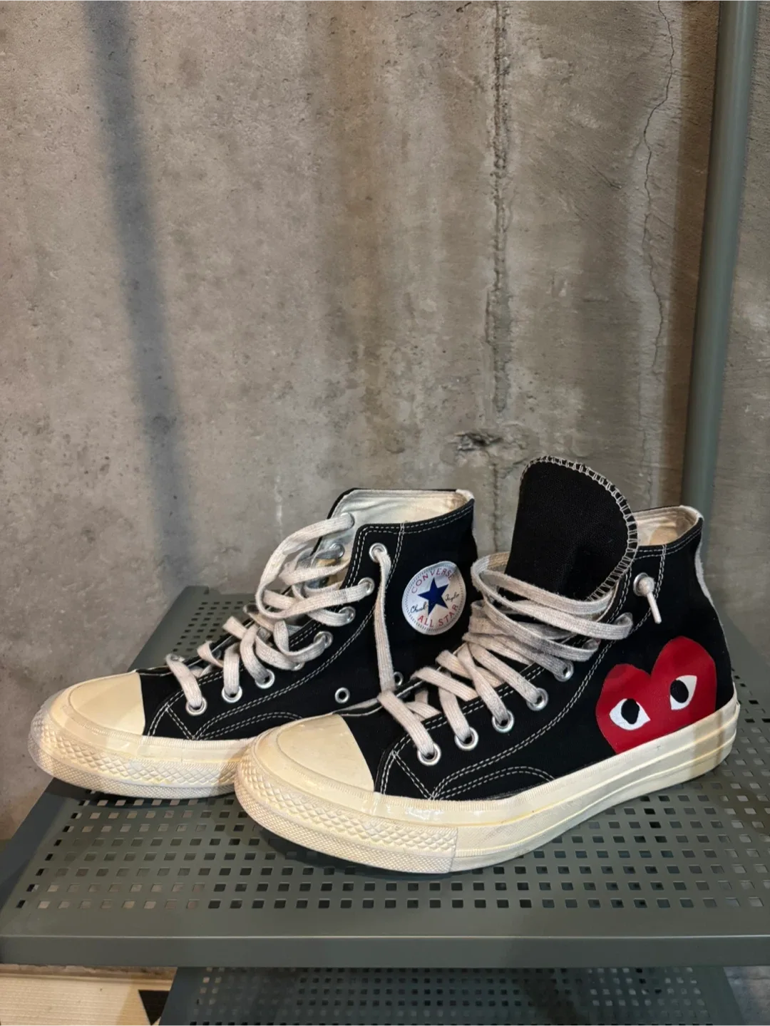 Comme des Garçons PLAY x Converse Chuck Taylor High-Tops