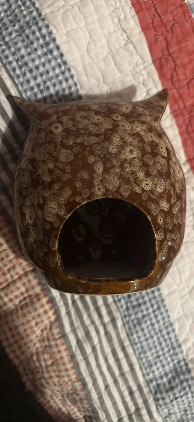 Ceramic Owl Candle Holder image indicator(2)