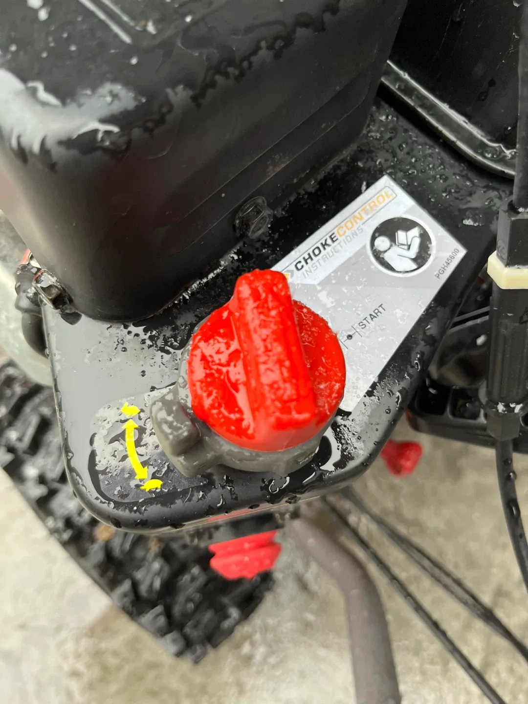 Husqvarna ST 224P Snowblower image indicator(2)