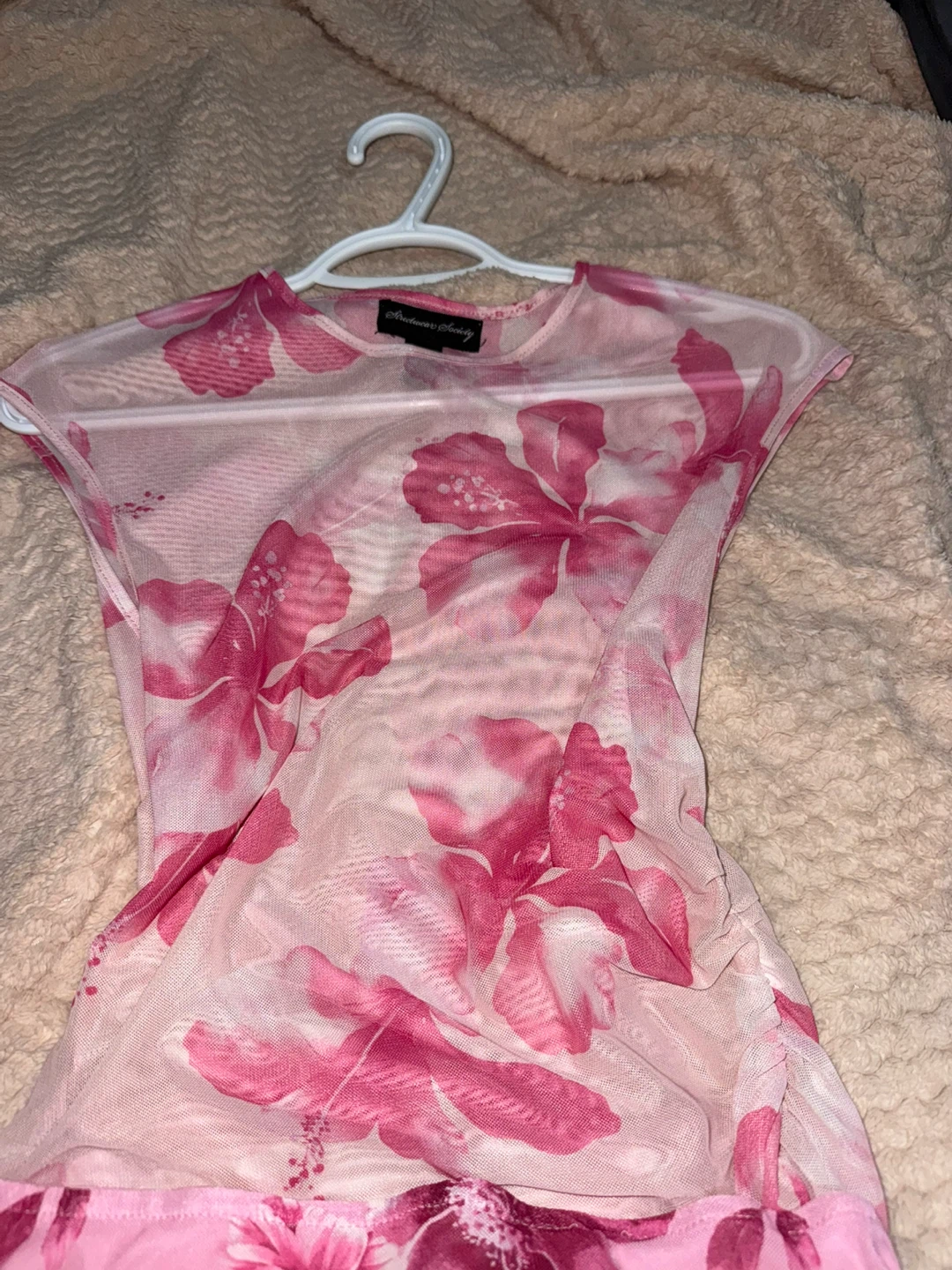 Streetwear Society Pink Floral Dress Size XS - photo 2