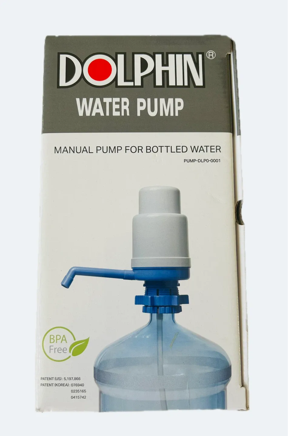 Dolphin Water Pump - Manual for Bottled Water