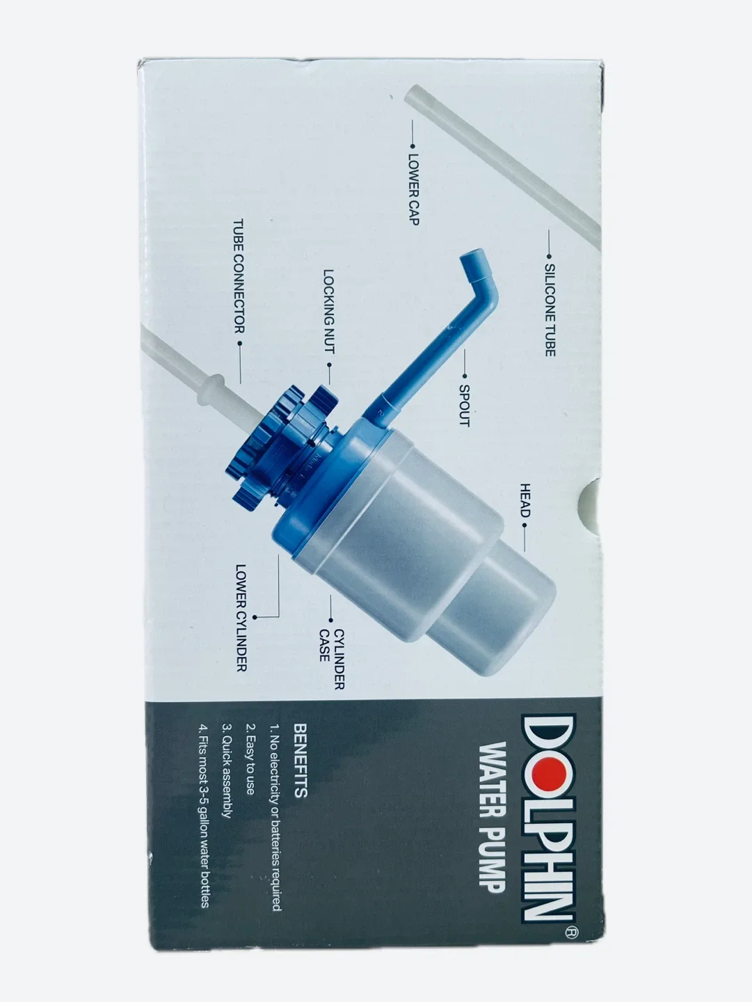 Dolphin Water Pump - Manual for Bottled Water image indicator(2)