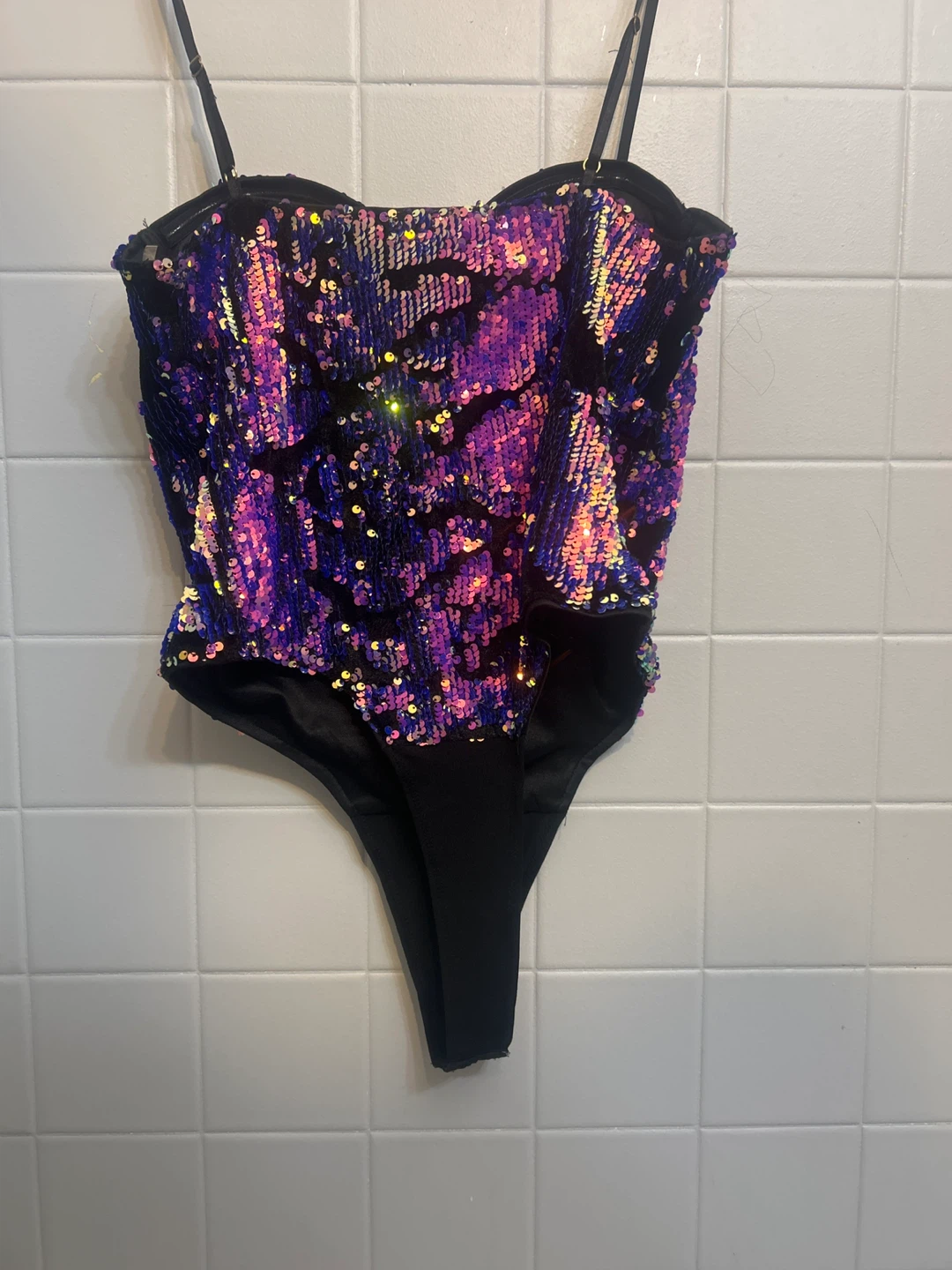 Sequin Bodysuit shirt - photo 4