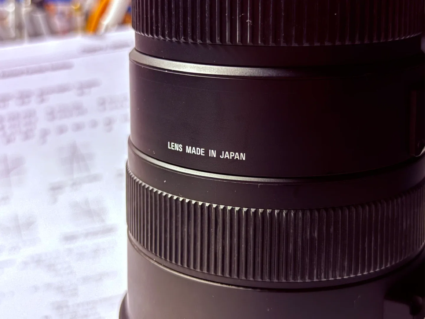 Sigma 150-500mm APO HSM Lens with B+W filter image indicator(9)