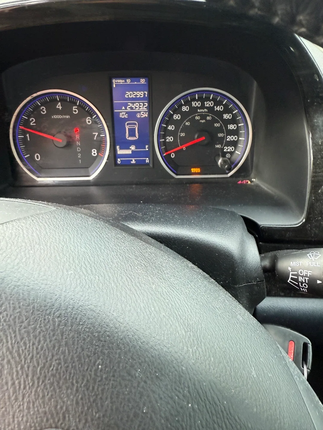 Honda crv 2011 image indicator(4)