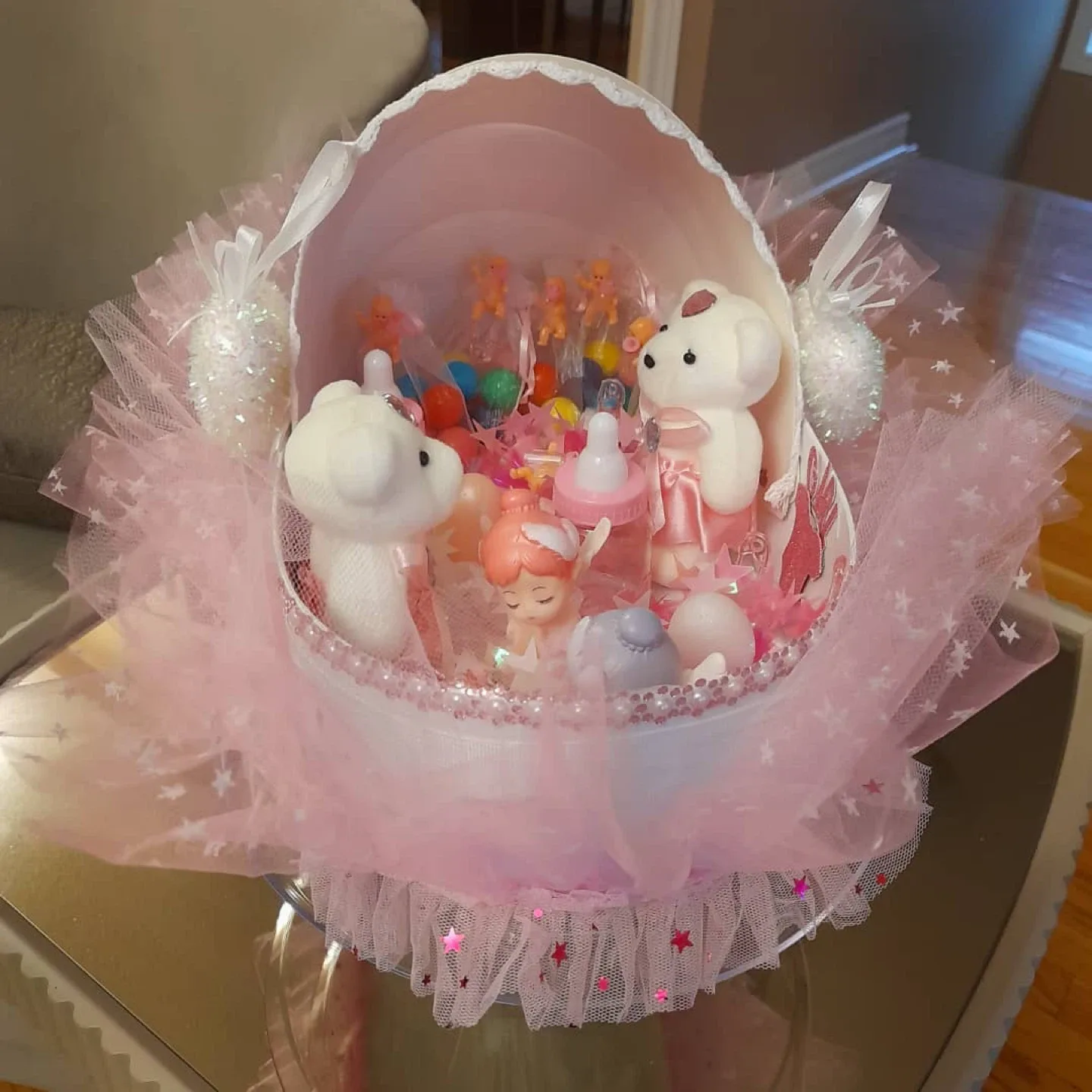 Decorative Baby Girl Keepsake Box