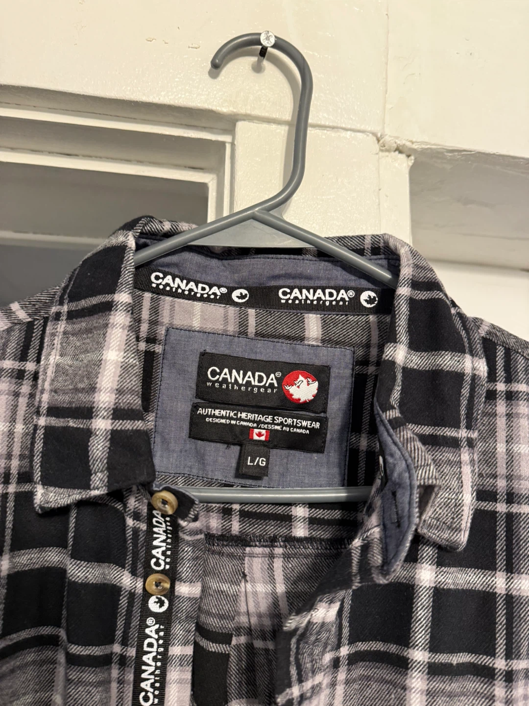 Canada Weathergear L/G Plaid Flannel Shirt - photo 2