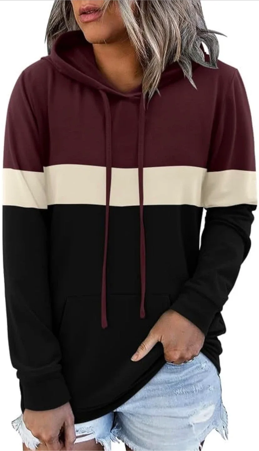 Colour Block Hoodie