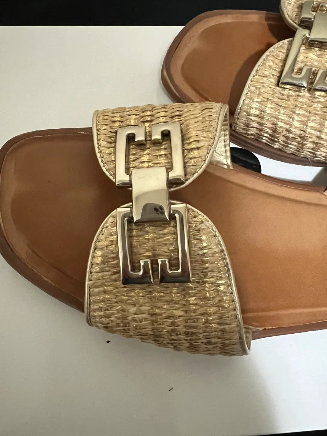 Aldo Gold Sandals image indicator(3)