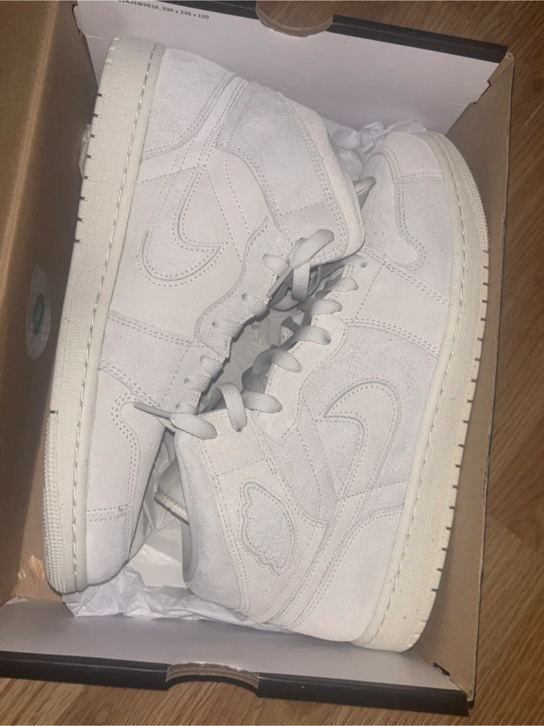 Air Jordan 1 Mid SE Craft Light Orewood Brown - photo 4