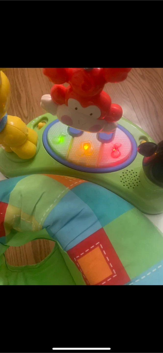 Play Bouncer with Toys and Lights for Babies image indicator(4)