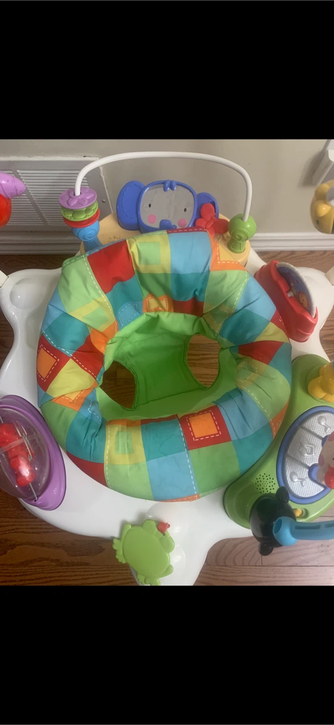 Play Bouncer with Toys, and Lights for Babies - photo 3