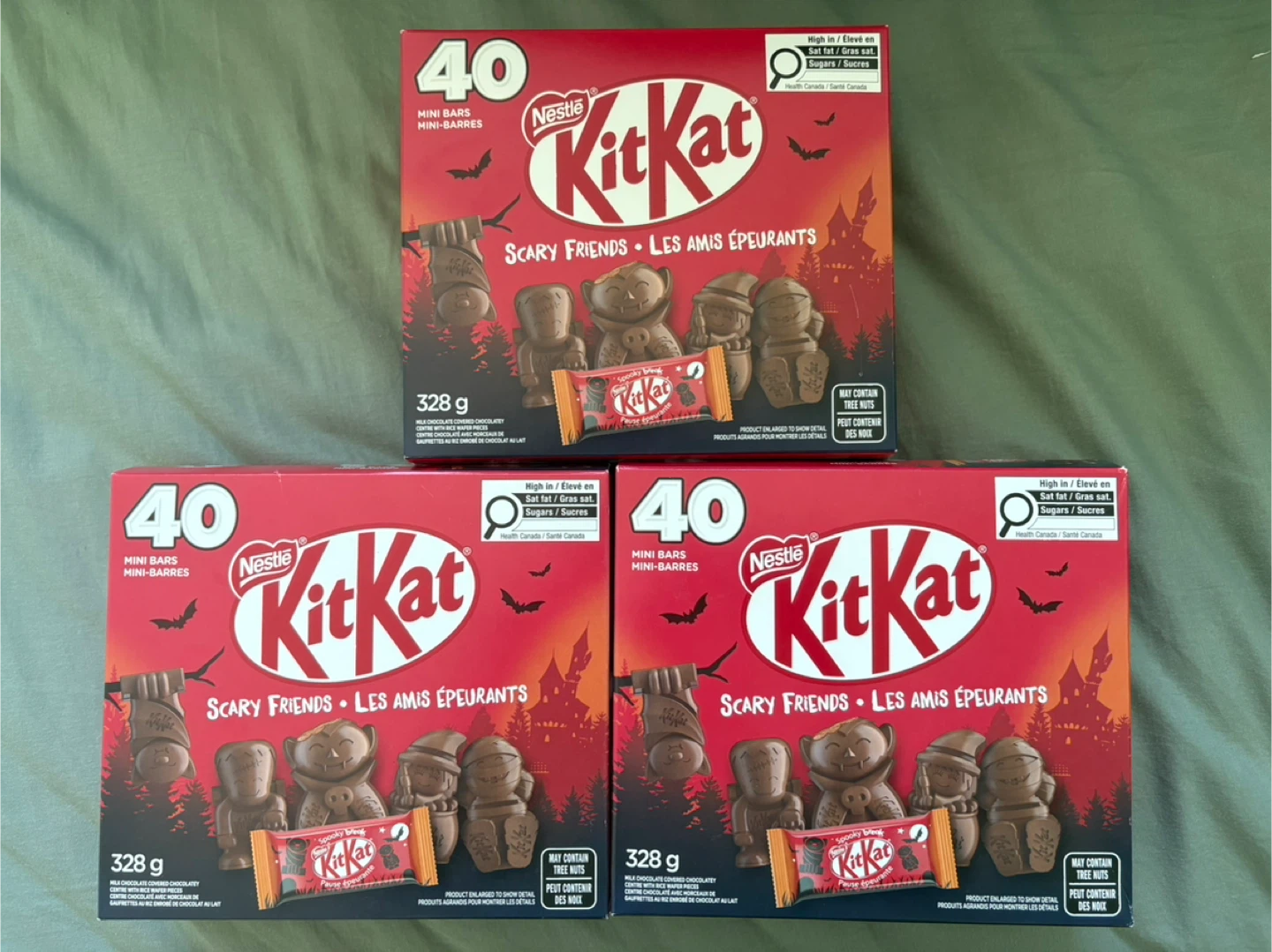 Nestlé KitKat Mini Bars - Scary Friends 328g- $10 for all 3