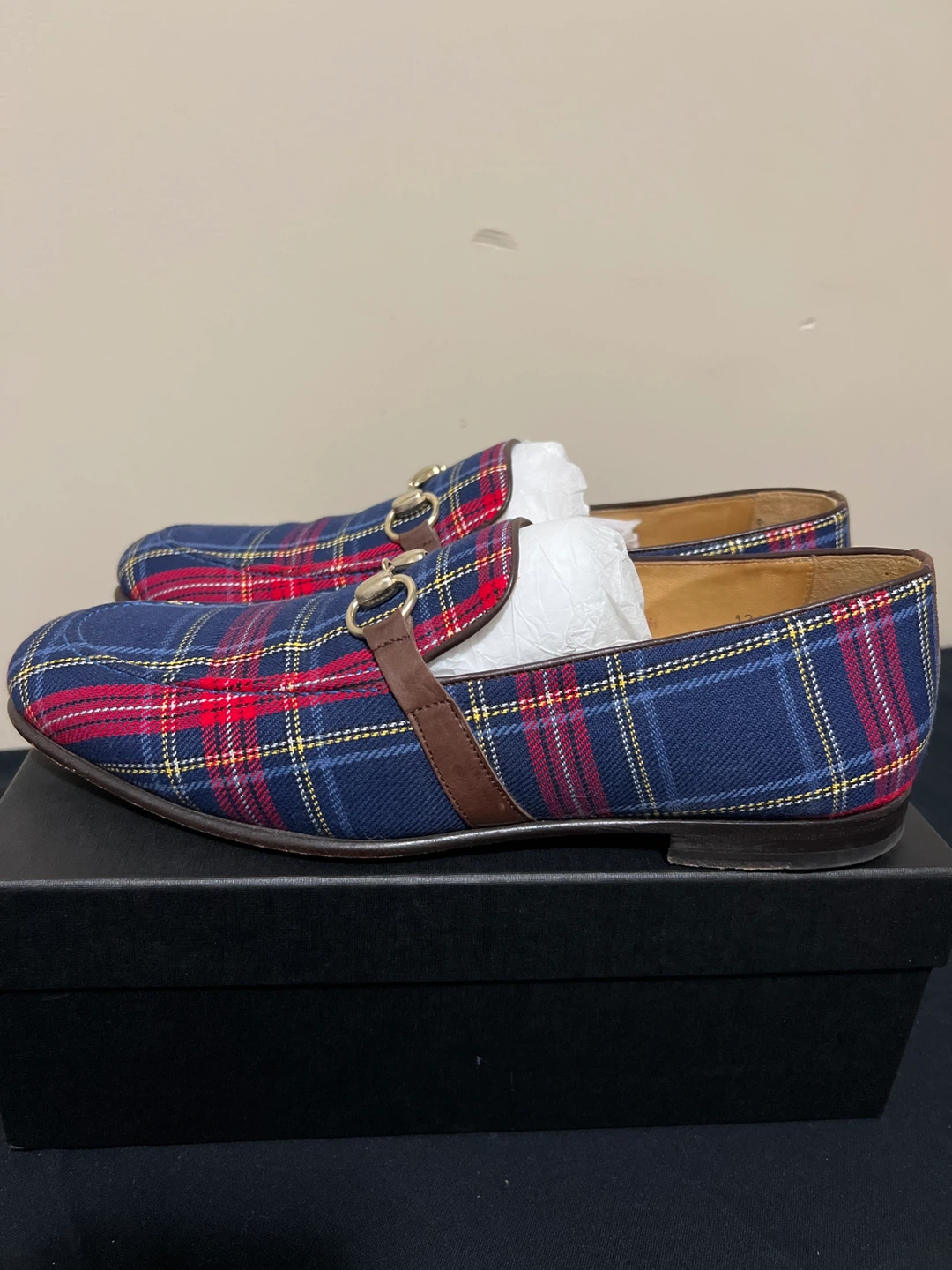 Mezlan Plaid Loafers for men Size 9M