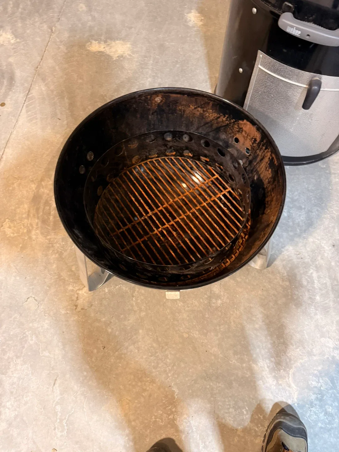 Weber Smokey Mountain Cooker Smoker image indicator(2)