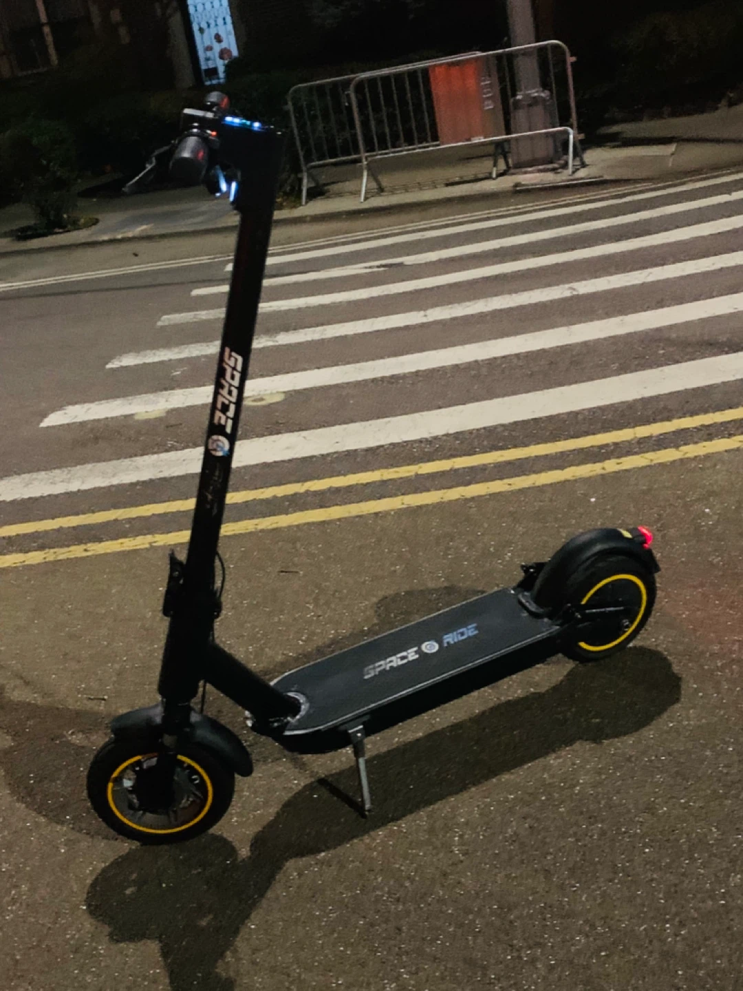 Space Ride Electric Scooter run super fast 30 MPh - photo 3