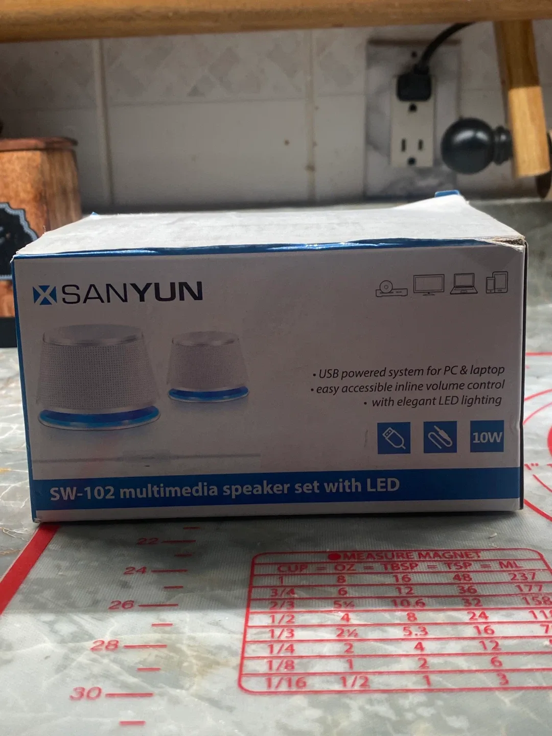 PC Laptop Desktop Multimedia Speakers, White image indicator(5)