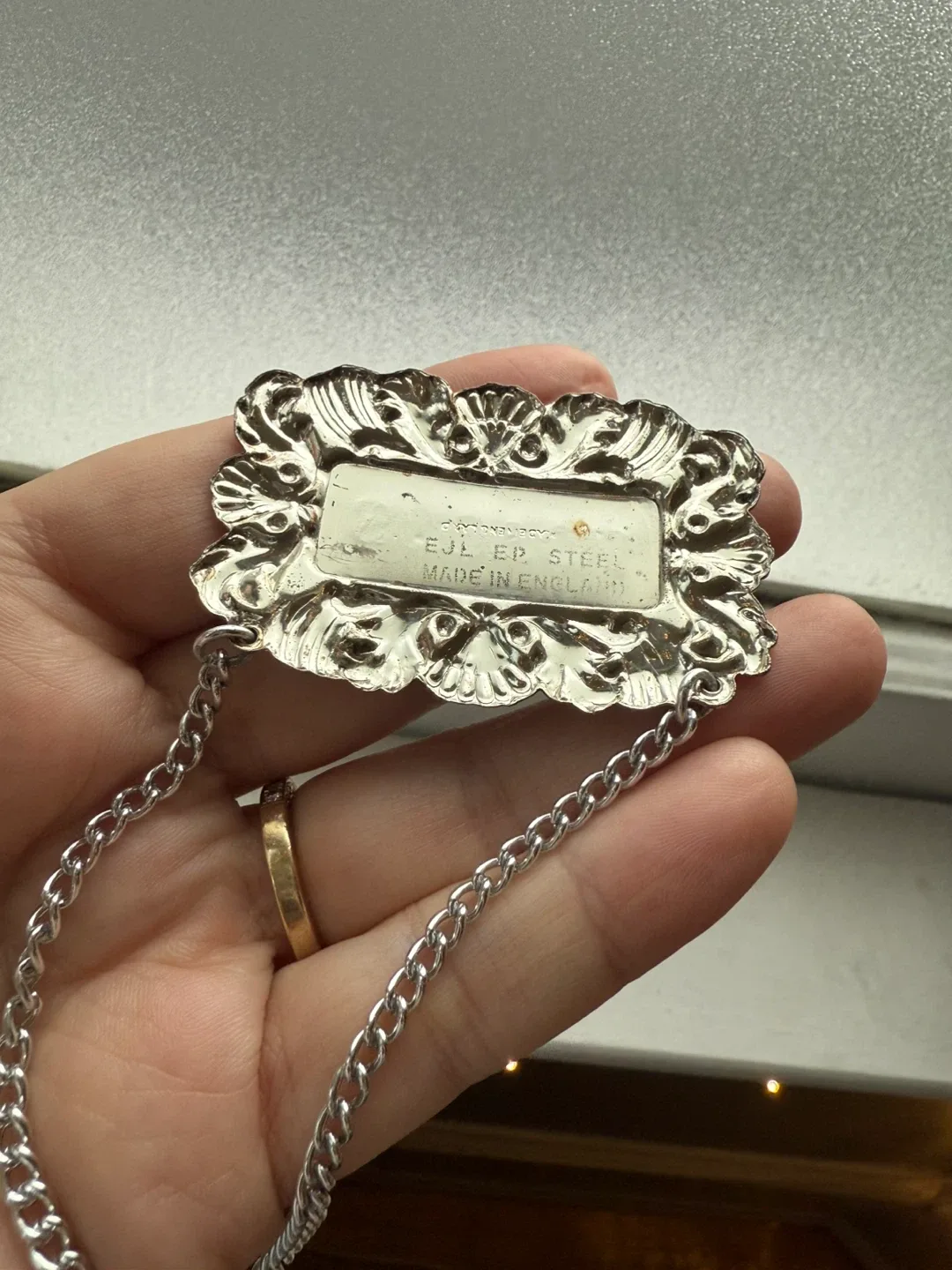 Steel Decanter Label - Scotch image indicator(3)