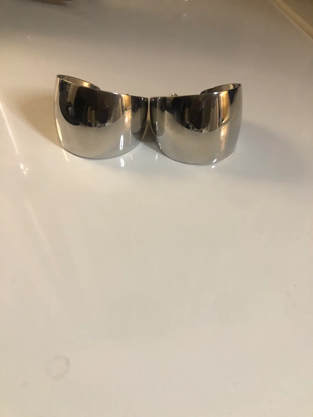 Silver Hoop Earrings