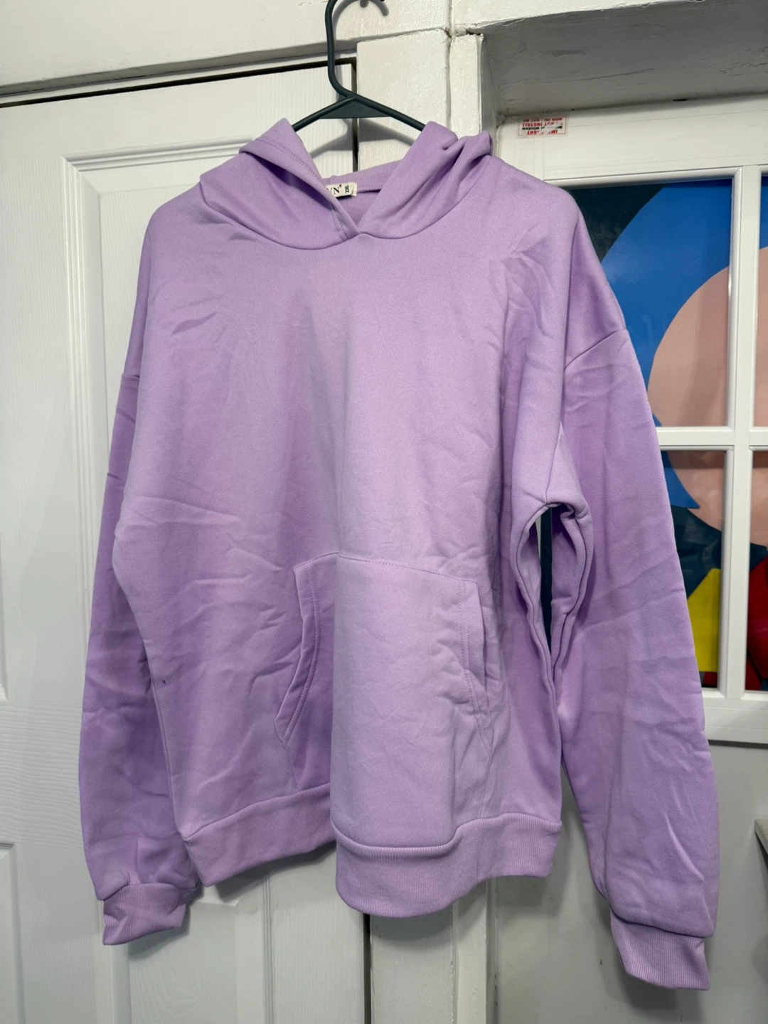 Lavender Hoodie and Sweatpants Set