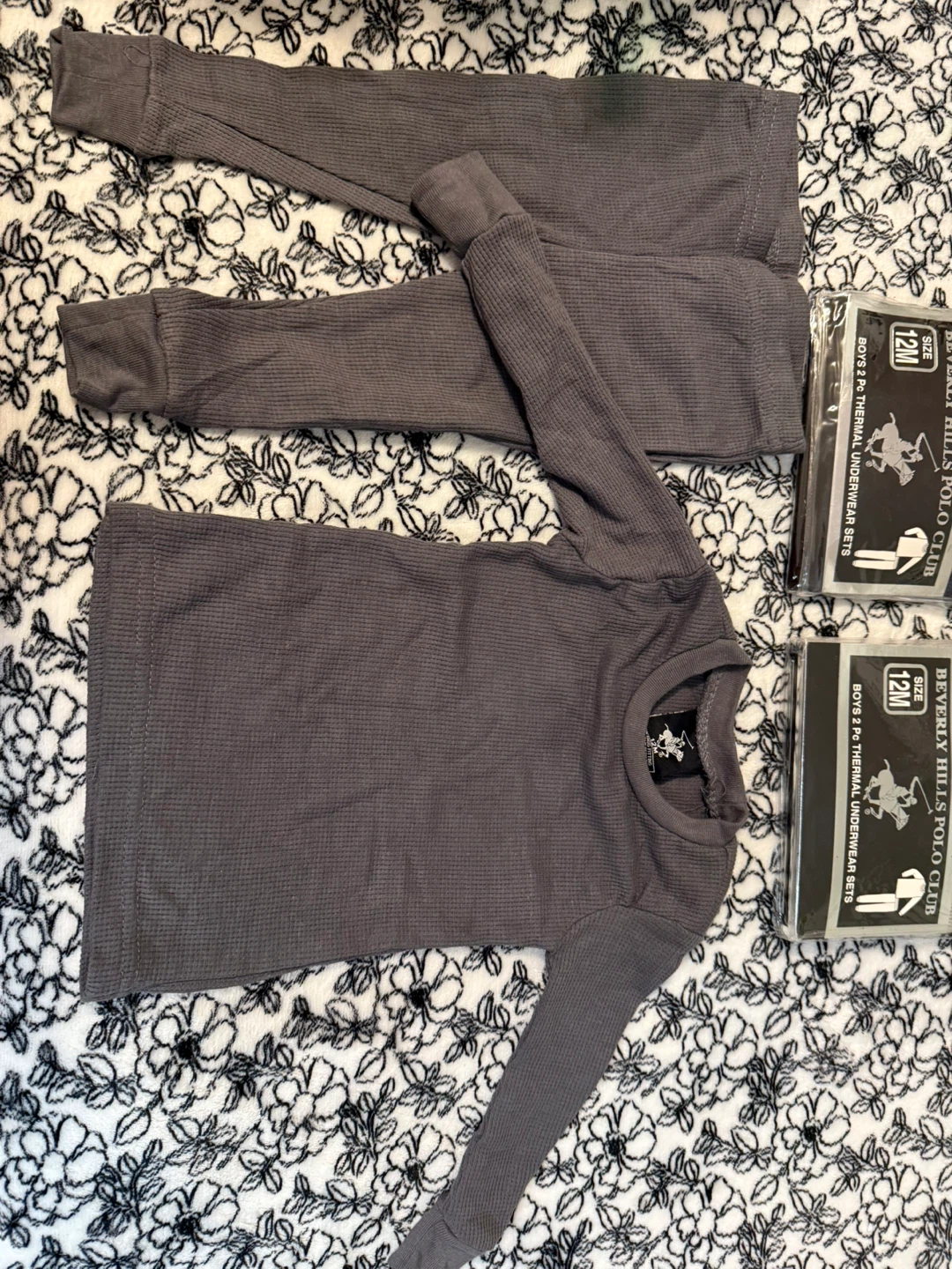3 sets New Beverly Hills Polo Club Thermal Set - 12M - photo 2