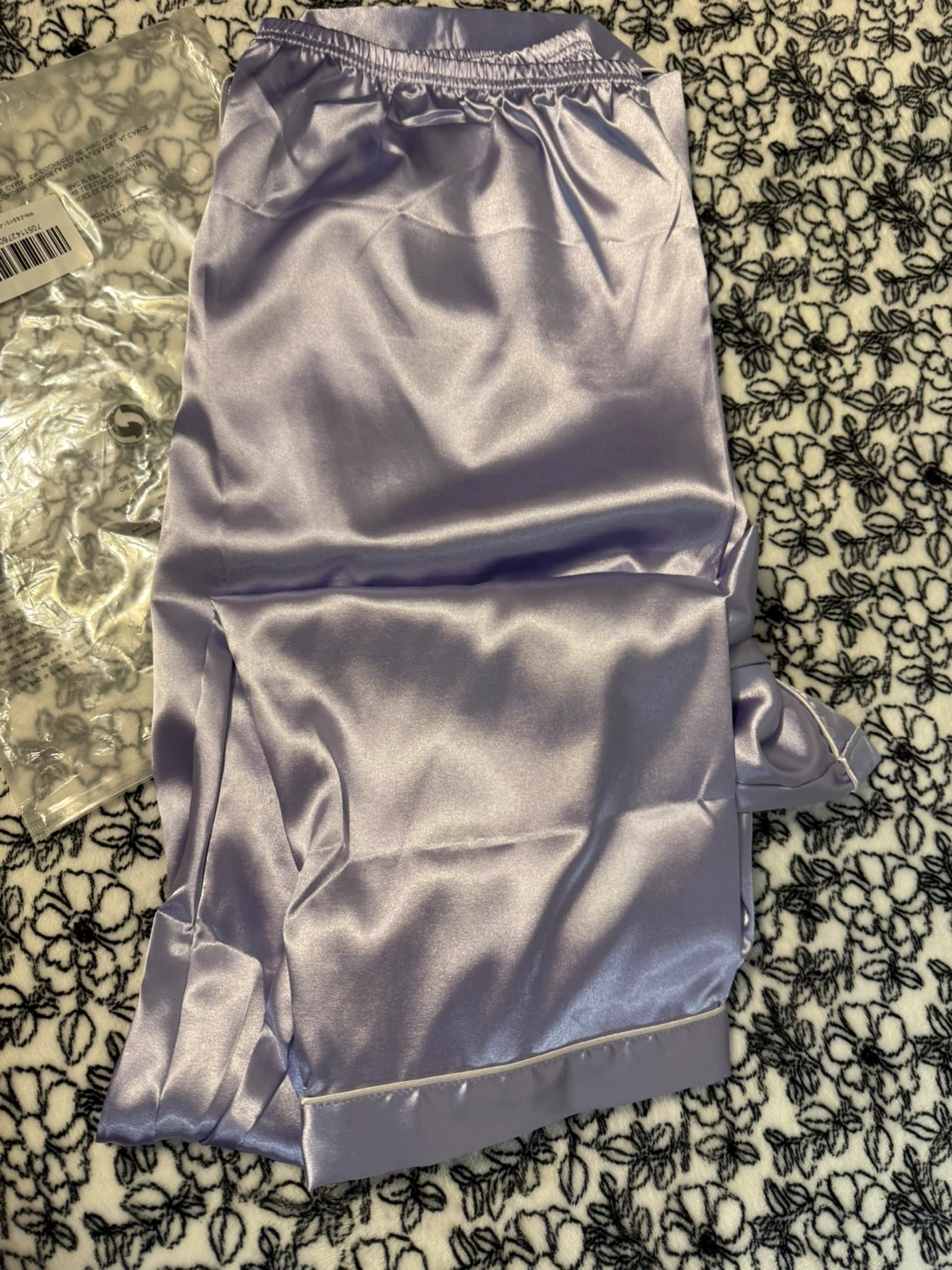 New XL Satin Pajama Set - Lilac - photo 2